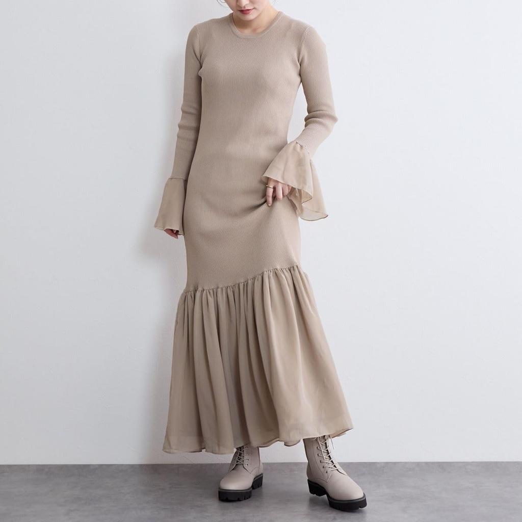 track sole Ivory 240 HIMIKO/Himiko/Lace-up boots/641410