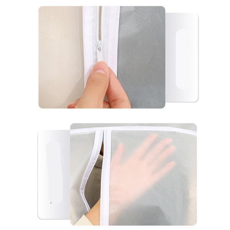 Clothing Dust Cover Transparent Dress Clothes Garment Dust Cover Hanging Organizer