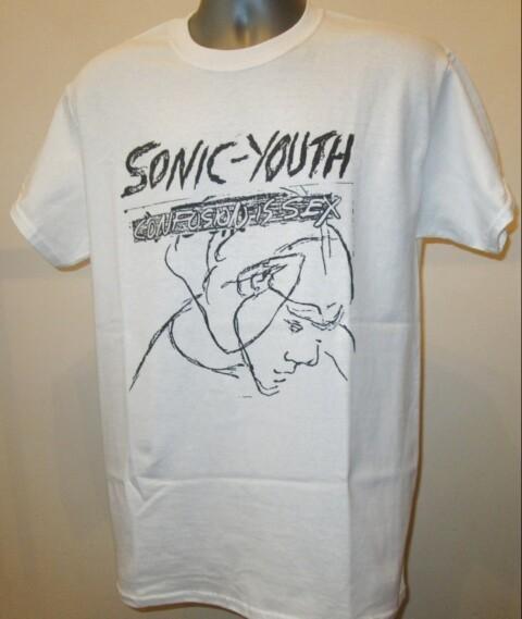 Sonic Youth T-shirt Confusion Is Sex Music Noise Rock No Wave Goo Dirty New W522 XXL