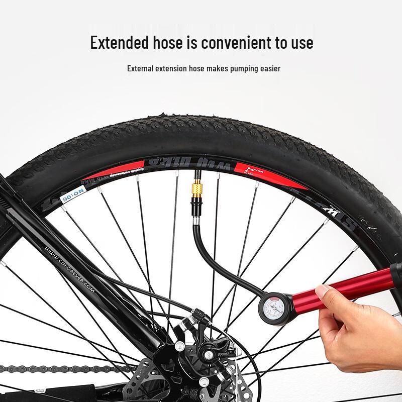 Lishi Mini Portable High-Pressure Bicycle Pump
