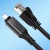 High Speed USB Type C to RJ45 Gigabit Ethernet Adapter Network Cable 1000Mbps Connector for Office and Entertainment