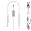 3.5mm Aux Car Stereo System Jack Plug Stereo Audio Cable Cord Car Mp3 PC