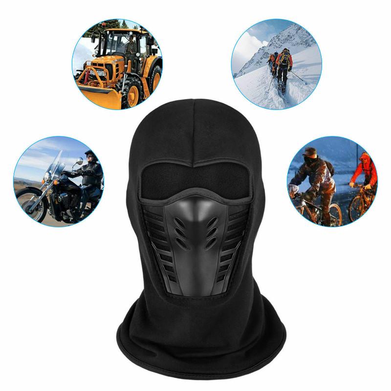 1Pc Warm Balaclava Ski Snowboard Motorbike Riding Full Face Mask Neck Warmer