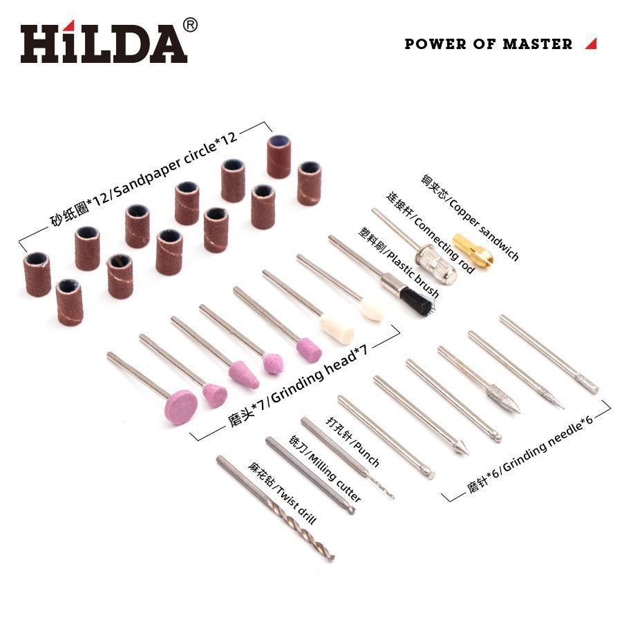 HiLDA 3.6V Electric Grinder & Engraving Pen - Portable USB Lithium Battery for Fine and Egg Carving