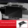 For BYD Ti 7 Titanium 7 2025 2026 Car Navigation Holder Screen Fixed Storage Box Interior Modification Upgrade Parts