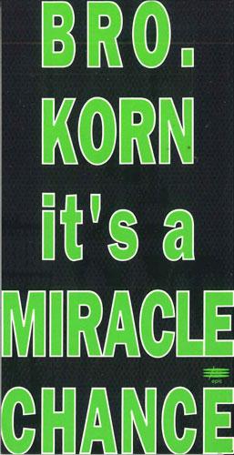 

CD BRO.KORN - It s A MIRACLE CHANCE ESDB3463PROMO SONY 1994 Japan Japanese Pop/Rock Used