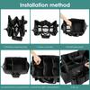 Reinigungskorb-Tasche Nylon Reißfest Reinigungs-Werkzeug-Organizer-Tasche mit Schultergurt Große Kapazität Reinigungsmittel Handtasche