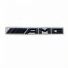Mercedes-AMG Silbernes Metall-Logo-Aufkleber - Geeignet für AMG