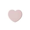 Heart-Shaped Portable Makeup Mirror: Minimalist Girly Pocket Vanity Mirror with HD Reflection