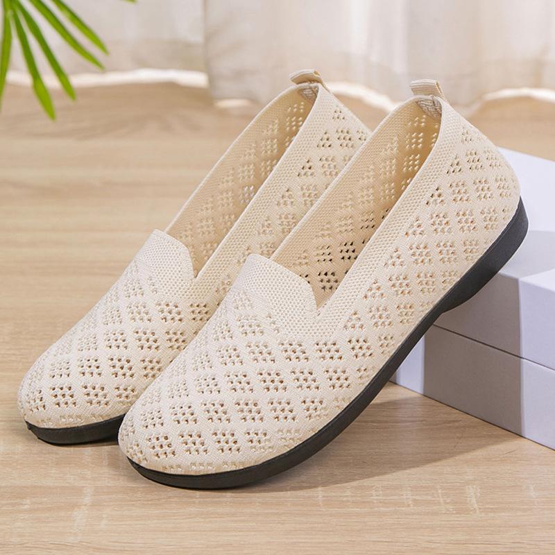 2025 nye vår- og sommersko, koreanske motesko, flymesh, herresko som puster i ett lag, allsidige fritidssneakers, damesko