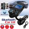 Eller Serbest Bluetooth Araç Kiti MP3 Müzik Çalar FM Verici 5V 2.1A USB Araç Şarj Cihazı 1.44" LED Ekran