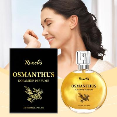 Roxelis Osmanthus Gold-Infused długotrwały zapach perfum / Osmanthus Woda Toaletowa w sprayu - Idealny prezent na Walentynki i Dzień Mężczyzny