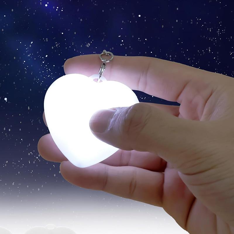 Touch Sensitive Glowing Heart Shape Light Led Automatic Sensing Purse Light Touch Activated Handbag Light Handbag Night Light