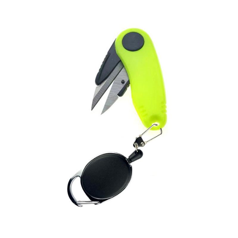 

Инструмент для быстрого завязывания узлов в форме креветки, складные рыболовные ножницы, телескопический набор для веревок, резак для лески, кусачки, рыболовные снасти