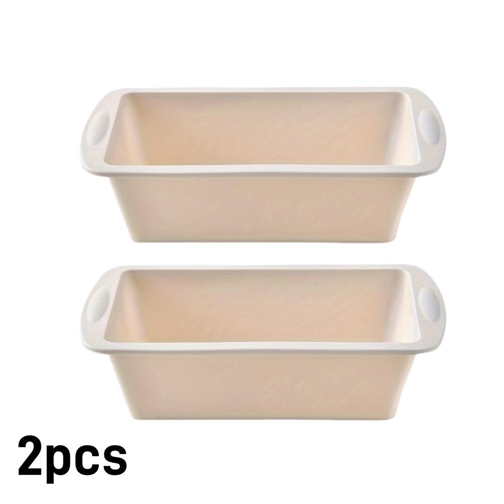 1/4pcs Non-Stick Loaf Pans Flexible Silicone Rectangle Cake Pan for Baking Bread BPA Free Brownie Toast Mold Kitchen Essentials