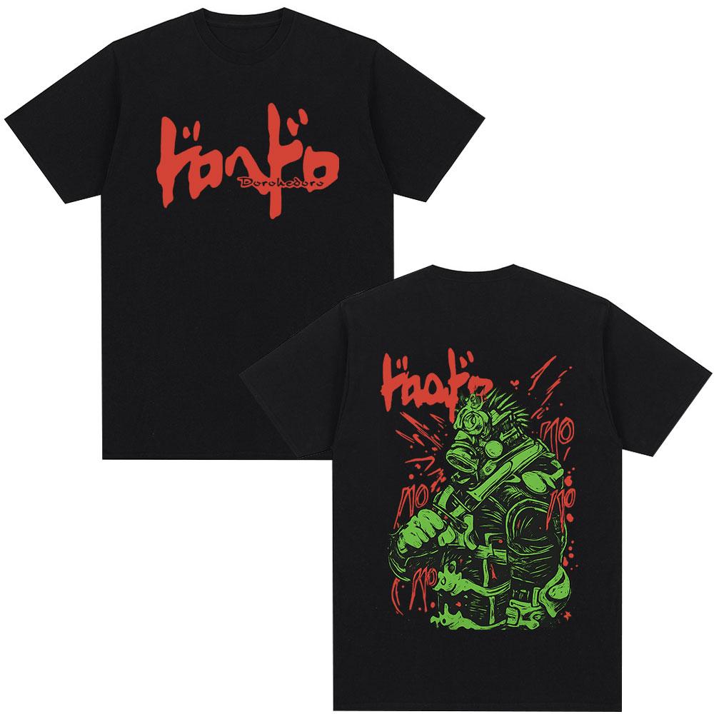 

Japanese Anime Dorohedoro T-shirt Welcome To Chaos Kaiman Manga Graphic T-shirts Men Women 100% Cotton Casual Oversized T Shirt S разноцветный