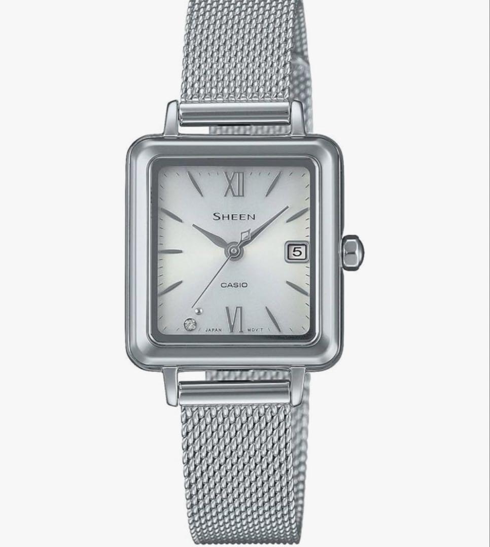 

[USED] Pre-owned CASIO SHEEN SHS-D400 Tough Solar Metal Band Watch