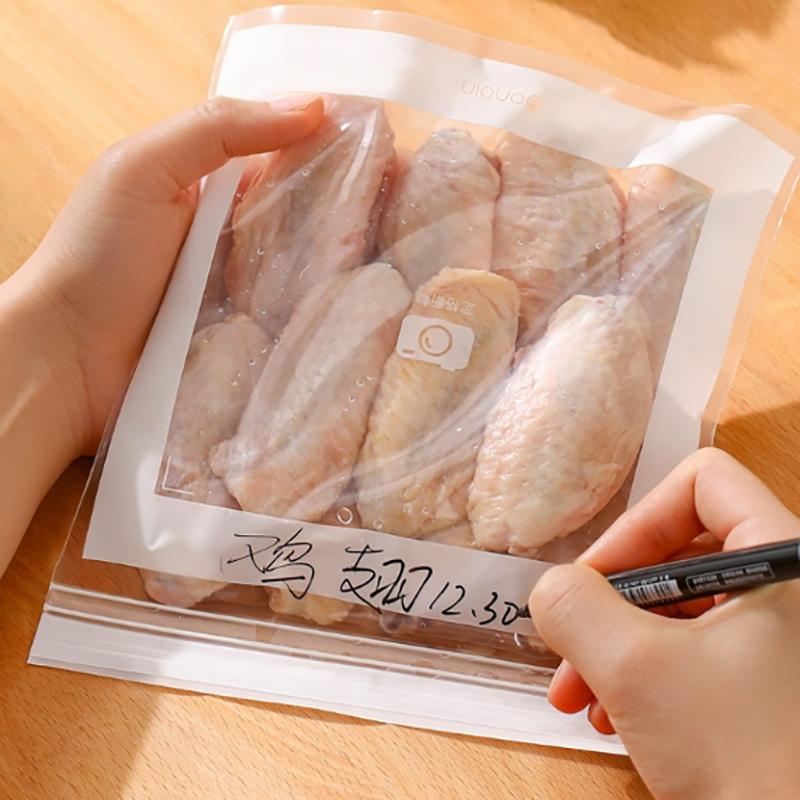 Fruits Vegetables Fresh-Keep Bags Reusable Refrigerator Storage Bags Thickened Leakproof Containers Kitchen Sealed Packaging Bag