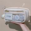 Transparent Pencil Pouch Waterproof Pencil Bag Pencil Storage Bag Stationery Holder Bag Pen Case