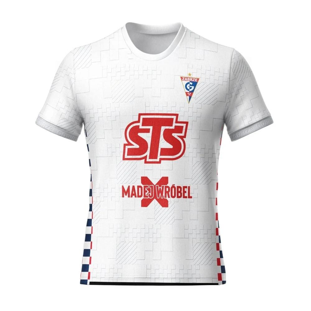 Summer New Poland Górnik Zabrze Football Jersey Men and Women Sports T-shirt Breathable Quick Drying Streetwear Tees