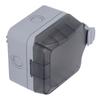 Outdoor Socket Box IP66 Waterproof Switch Power Outlet PC Flame Retardant Shell US Standard 110V