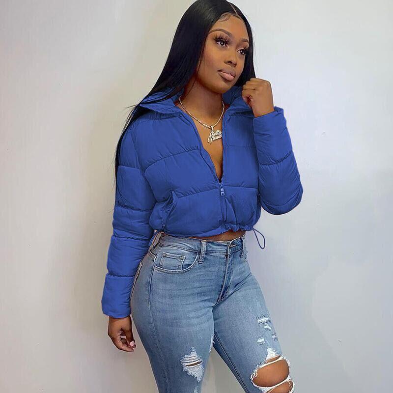 Women'S Bubble Autumn And Winter Solid Color Down Jacket Outerwear Pullover Jacket Oversized Clothing