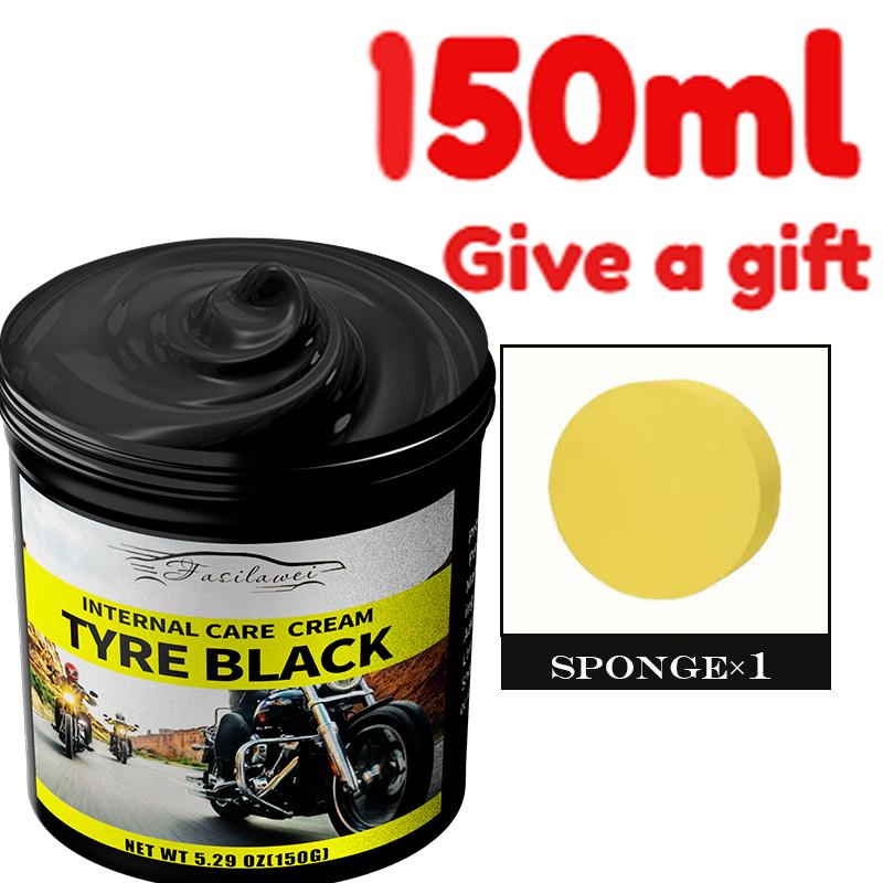 

150g Black Crystal Plastic and Rubber Repair Paste - Instant Interior Scratch Repair, Anti-Aging and Fade-Resistant, Long-Lastin