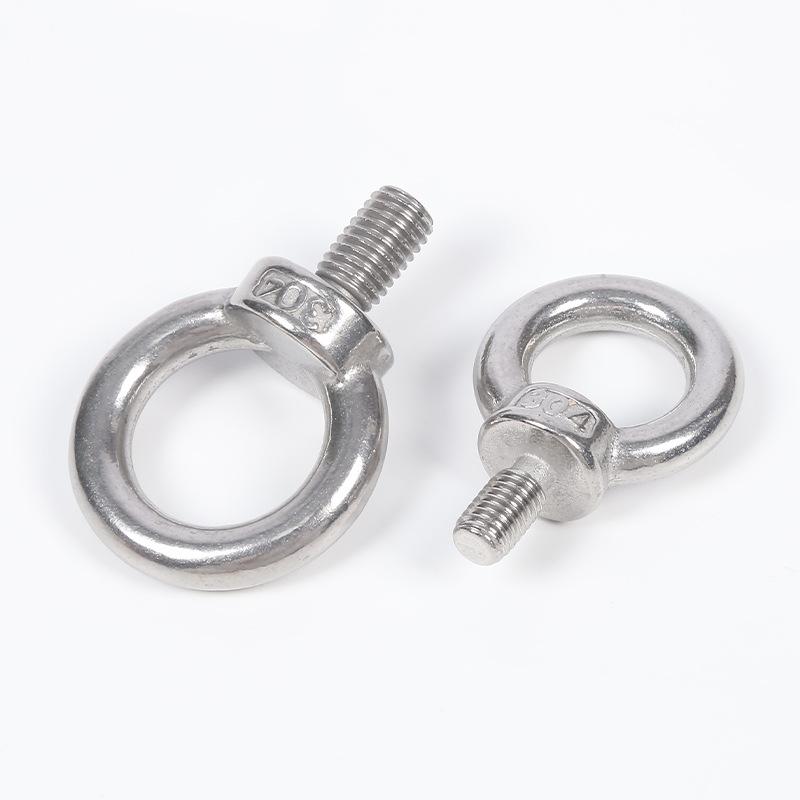 304 Stainless Steel Eye Bolt for Rigging and Lifting