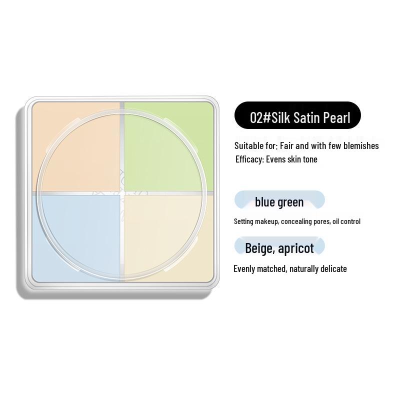 Latin America La Si Gongge Waterproof Long-lasting Setting Powder for Dry & Oily Skin - No Cakey Finish