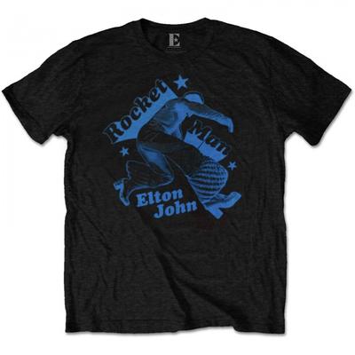 Elton John Unisex volwassen Rocketman Jump katoenen T-shirt