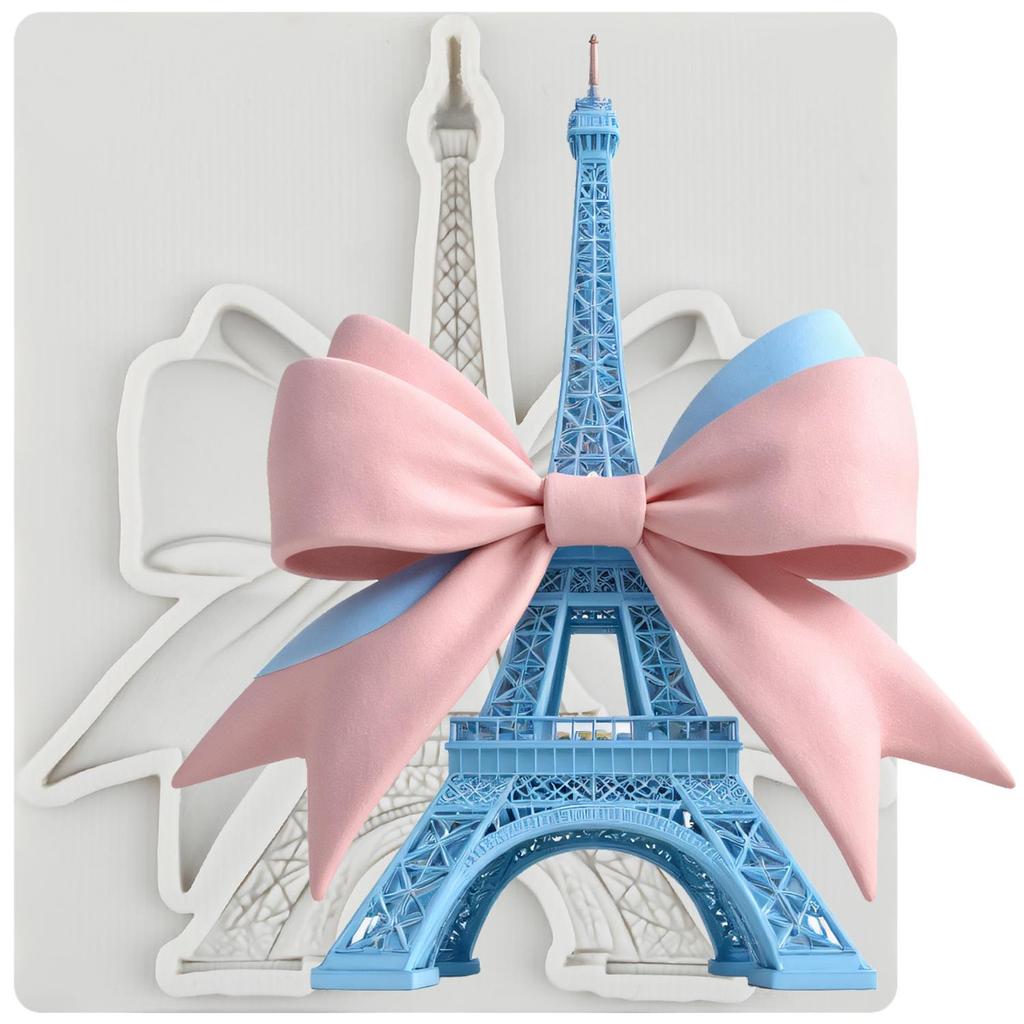 Eiffel Tower Silicone Molds Eiffel Tower Fondant Mold Cake Decorating Tools Cupcake Topper Candy Chocolate Gumpaste Mold