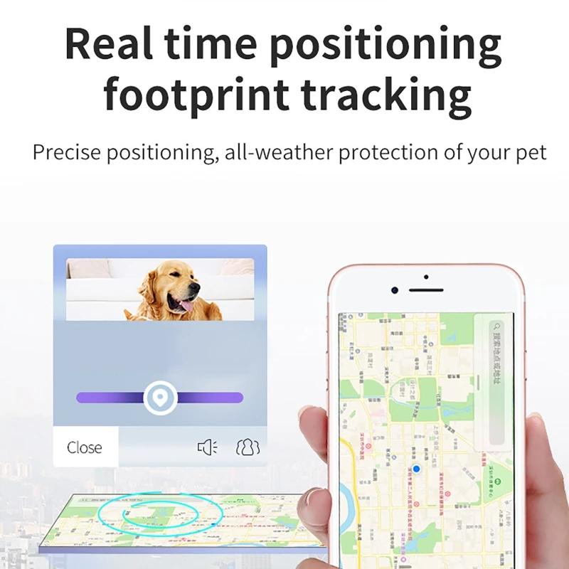 4G SIM-Karte Haustier-Tracker Echtzeit Haustier Katze Hund GPS-Tracking Halsbänder Intelligenter Haustier-Aktivitätsmonitor Tracking-Gerät