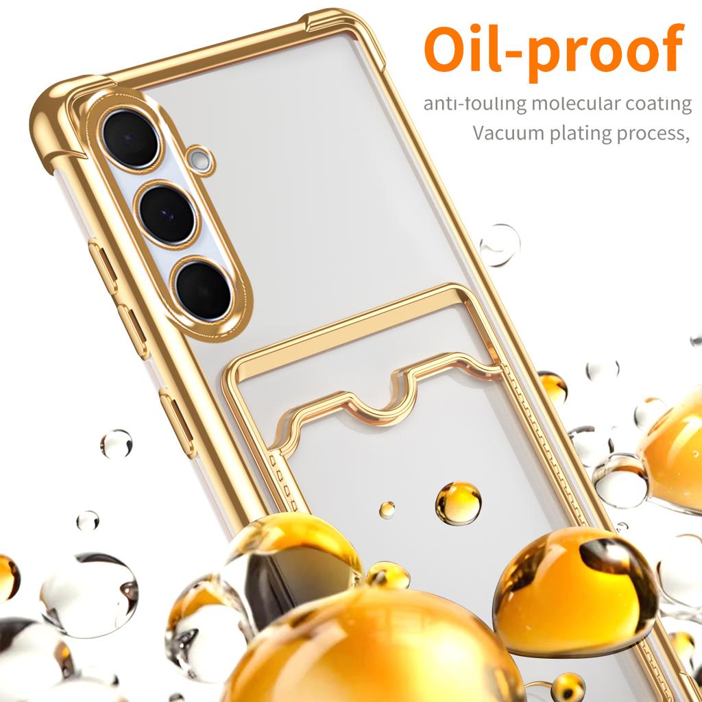 Clear TPU Soft Case for Samsung Galaxy A57 5G A37 A17 A55 A35 A15 A16 A56 A36 A 57 Phone Accessories Plating Cover Funda