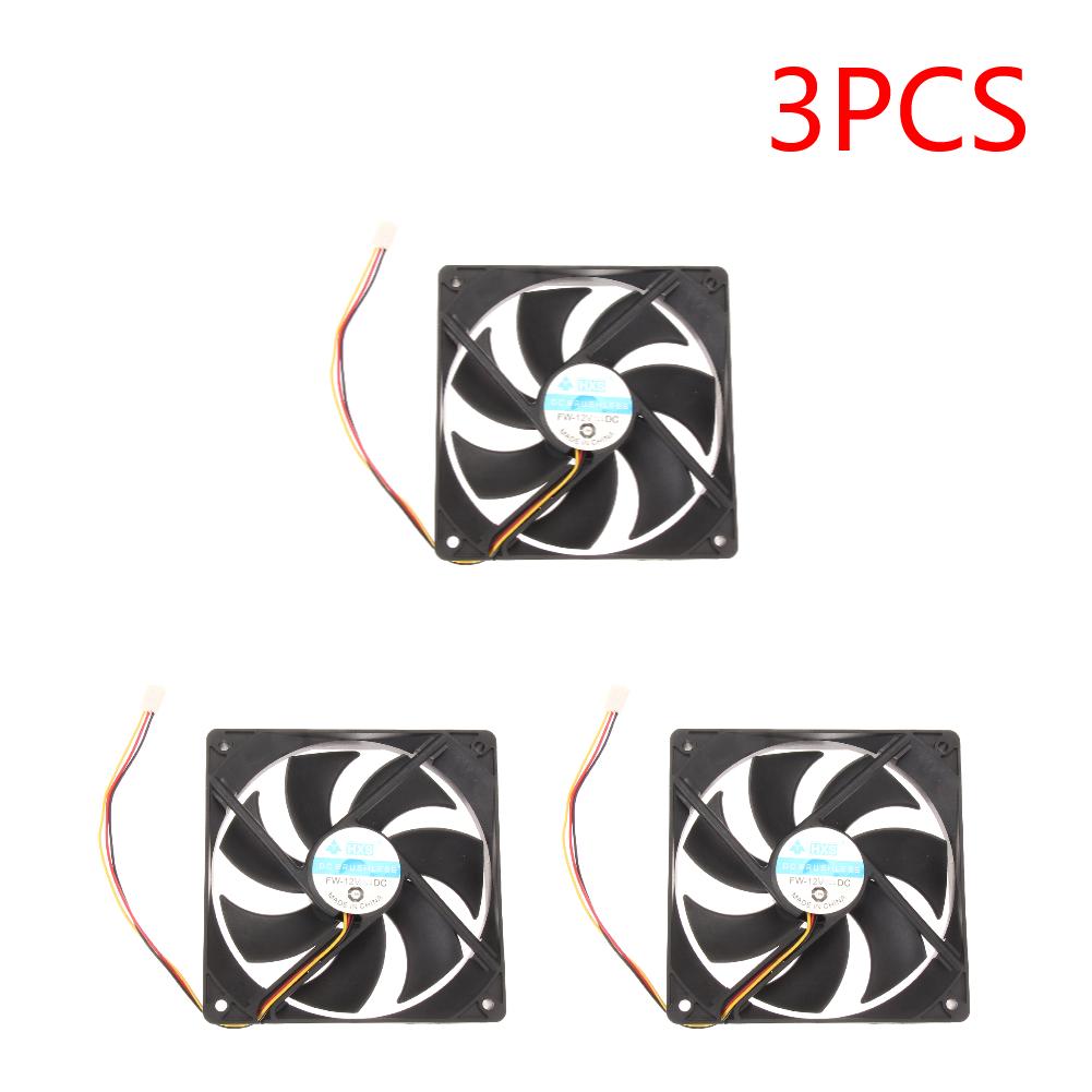 120mm Case Fan 12V 3Pin Portable Computer Case Cooler 1300RPM PC CPU Cooling Cooler Fan PC Case CPU Cooling Cooler Fan for PC