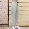 Reebok Letter Logo Cuffed Knit Joggers Unisex Joggers Gray 23RMF605UGG4