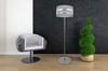 Floor Lamp Chrome Colors Bottle Green Lampshade