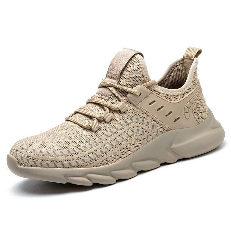 Men's Summer Breathable Anti-smashing Anti-piercing Steel Baotou Lightweight Protective Safety Work Shoes Men