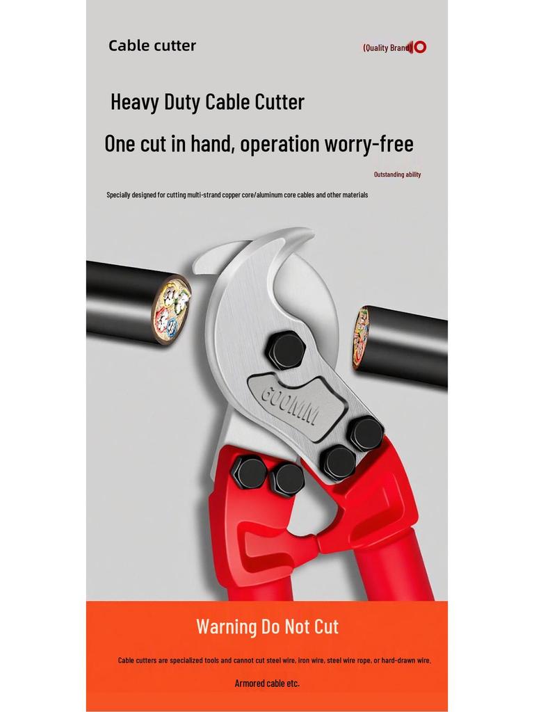 Industrial-Grade Heavy-Duty Wire Strippers & Cable Cutters for Electricians