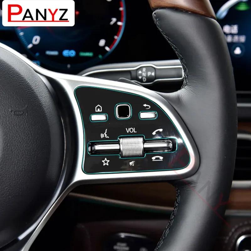 Car Interior Central Console Gear Dashboard Navigation Protective Film for Mercedes Benz GLS Class X167   GLS63 AMG