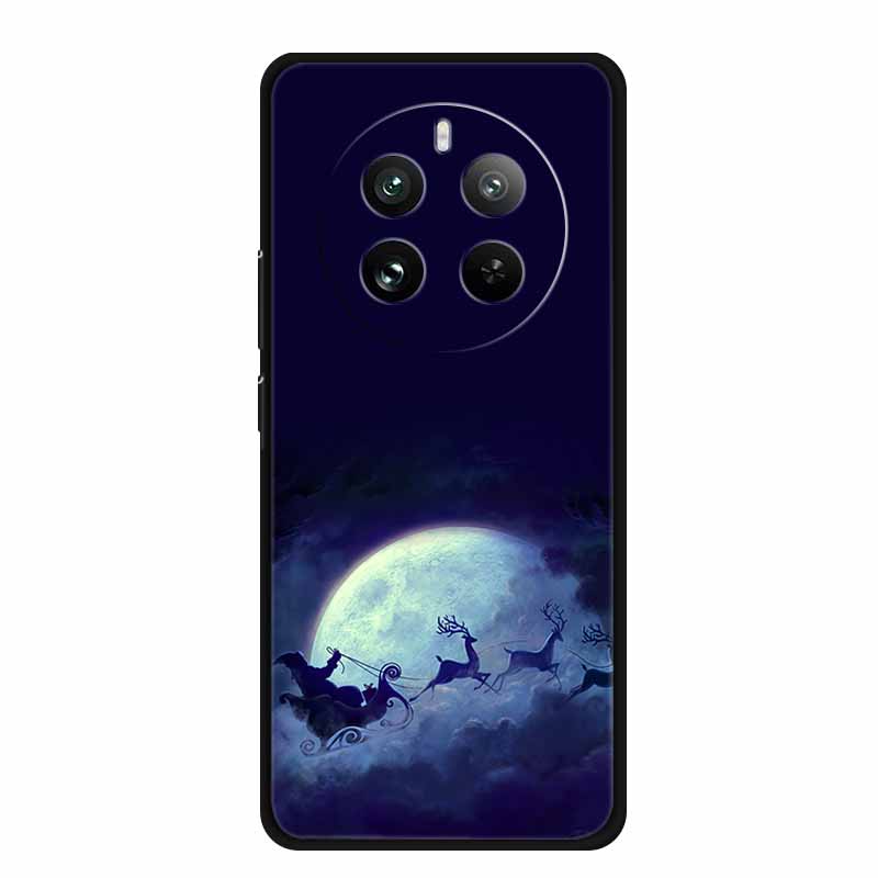 2024 Christmas Phone Cases For Realme 12 Pro Plus Case Soft TPU Silicone For Realme 12 Pro Cover Bumper Funda 12Pro Pro+ 5G Case