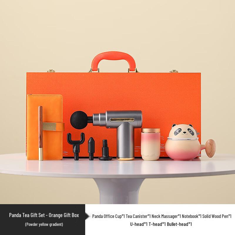 Chinese Style Ceramic Tea Set Gift Box