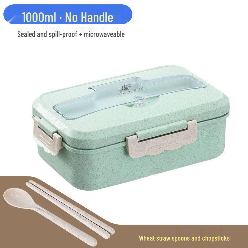ZISIZ Wheat Straw Japanese Bento Box
