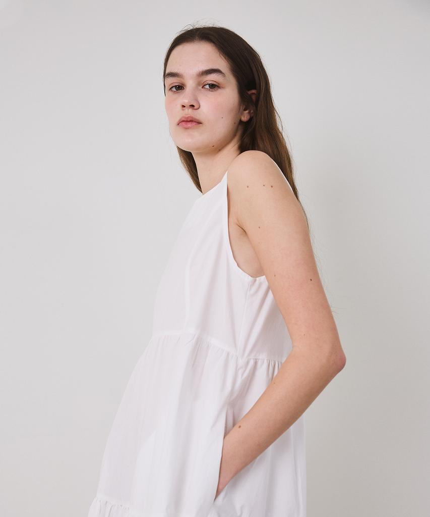 Atempo Sleeveless Dress_White