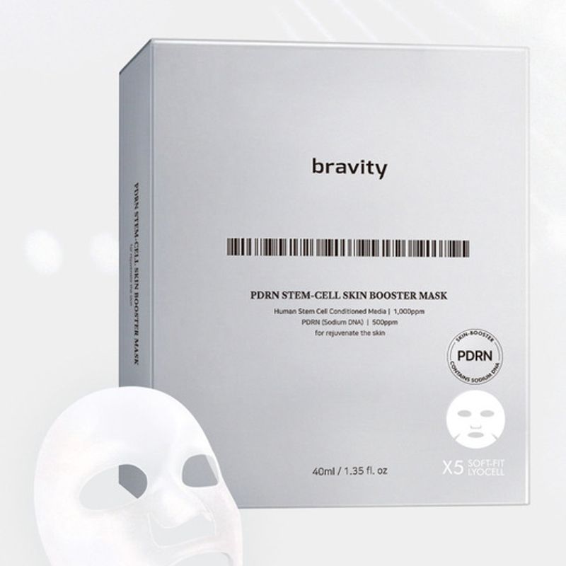 

Маска-бустер для кожи со стволовыми клетками PDRN (5 листов)