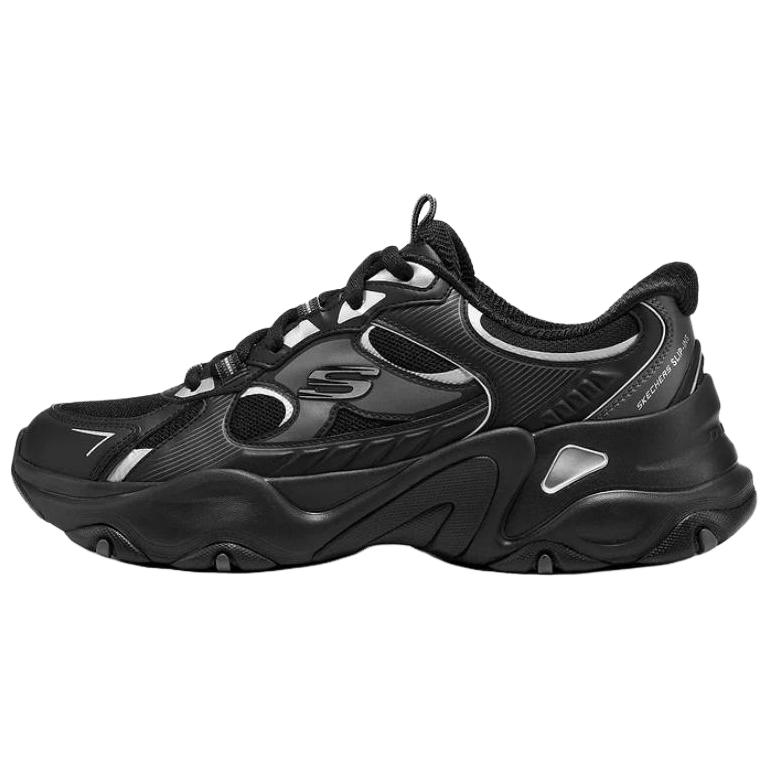 Skechers DLites 5.0 Panda Shoes Men Sneakers Black 232497-BBK 41