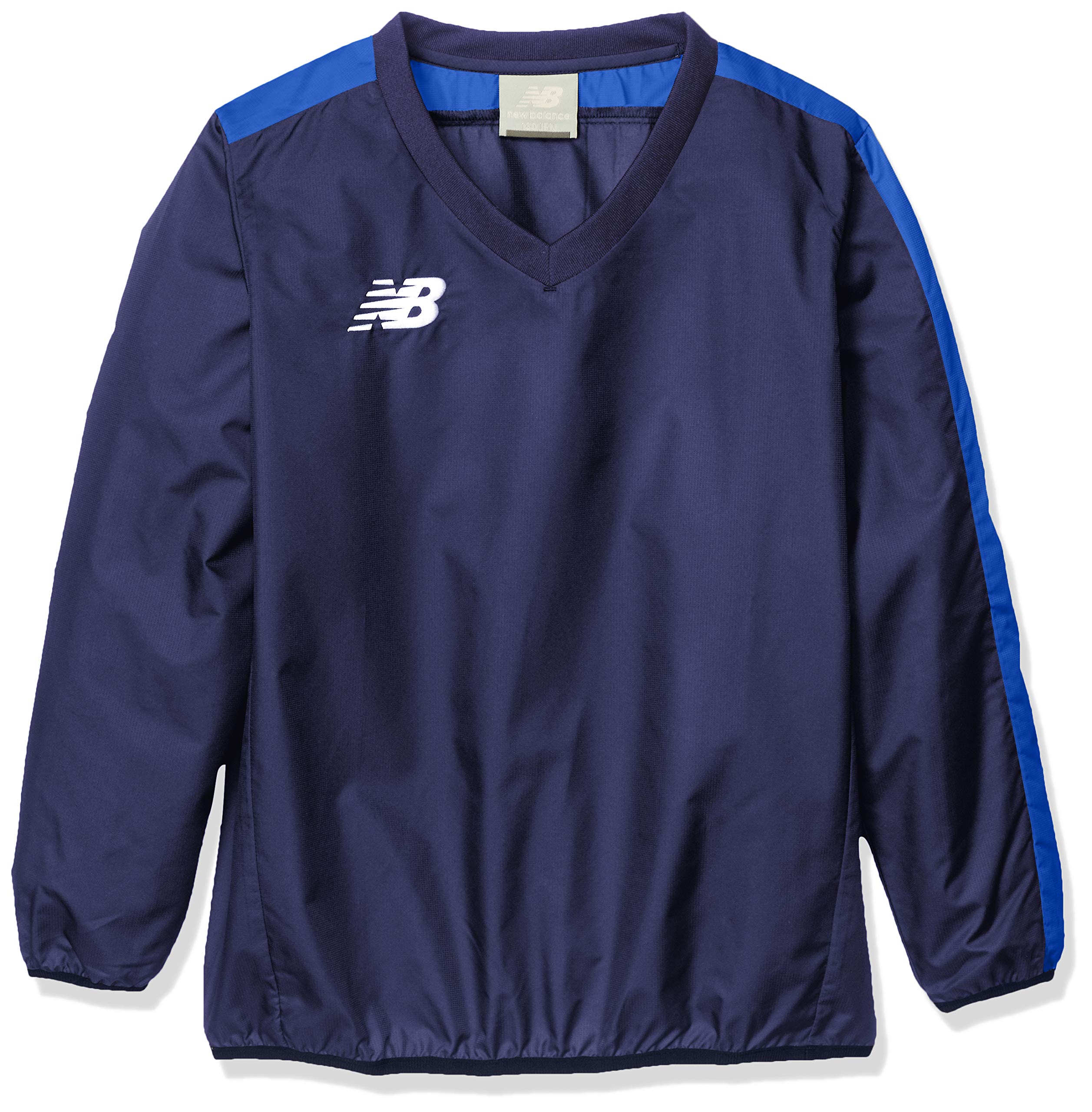 

New Balance Детская футбольная куртка Junior Piste Junior Dry Kids NV 150 (JJTF9407) Влагоотводящий Быстросохнущий (военно-морской флот)