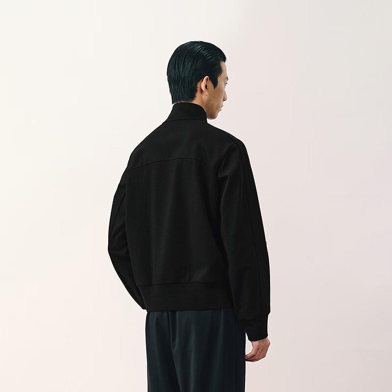 CROQUIS Men's Stand-Collar Cardigan Sweatshirt