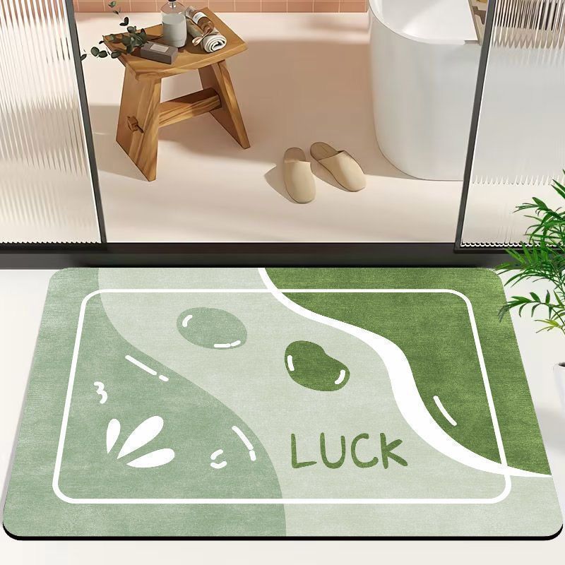 Entrance Mat Foyer Bathroom Non Slip Foot Pad Bedroom Dirt Resistant Living Room Carpet