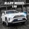 1:32er Legierung RAV4 Auto Spielzeugmodell, exquisite Schreibtischornamente, beste Sammlung für Auto-Modell-Enthusiasten, Halloween-Geschenke