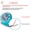 New Colorful Flashing Motorcycle Truck Chassis Llights LED Lights Rear Tail Lights  Brake Lights Warning Llight